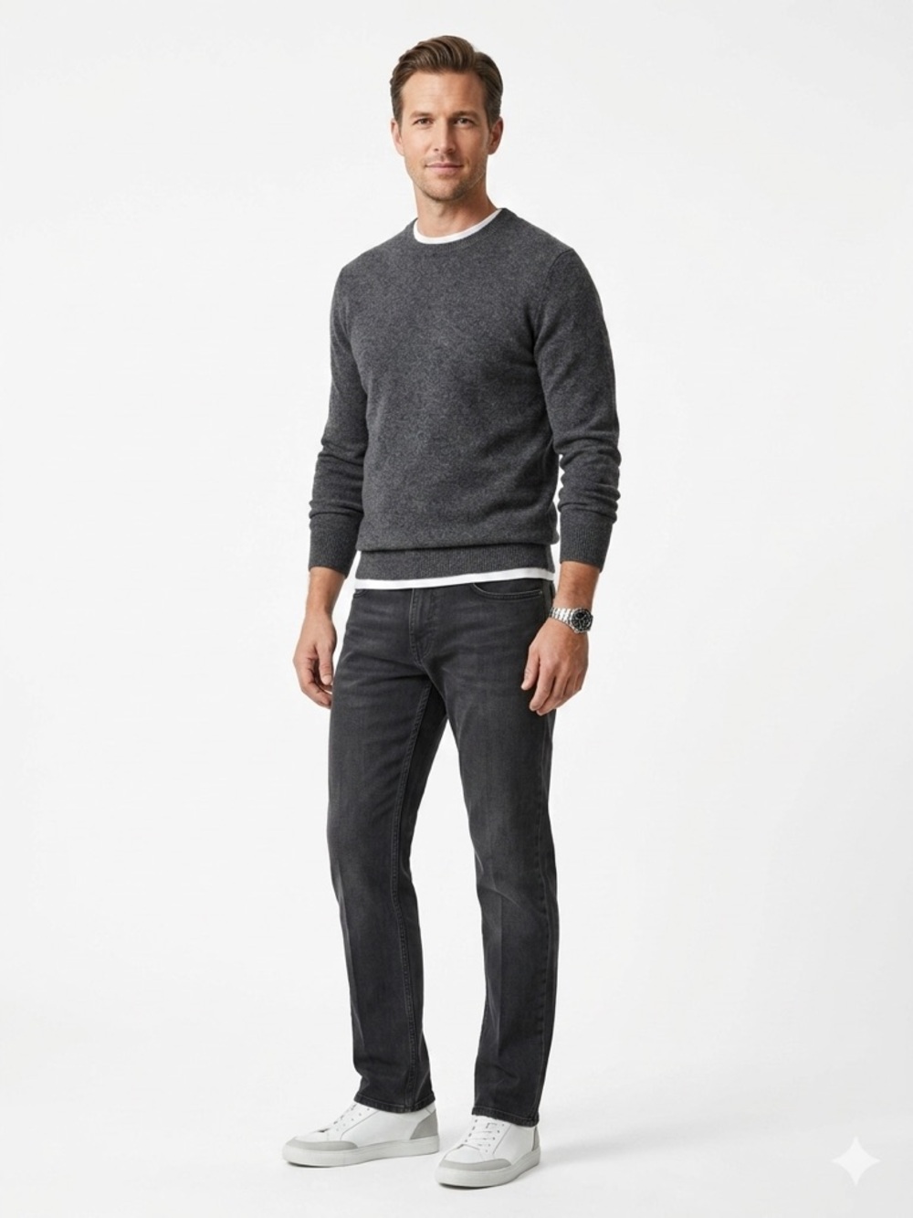 English Laundry Classic Black Straight Leg Jeans Men Size 32 x 30 Inches